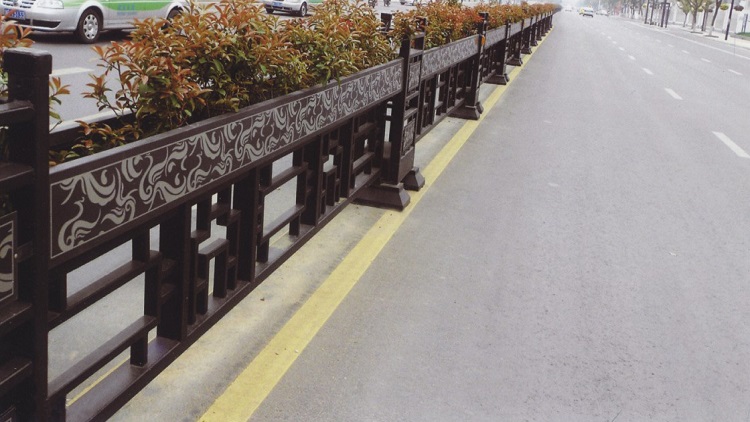 特色道路護欄，打造美風景線