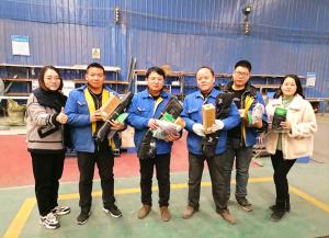 華禹護(hù)欄公司工會(huì)開展車間送溫暖慰問活動(dòng)