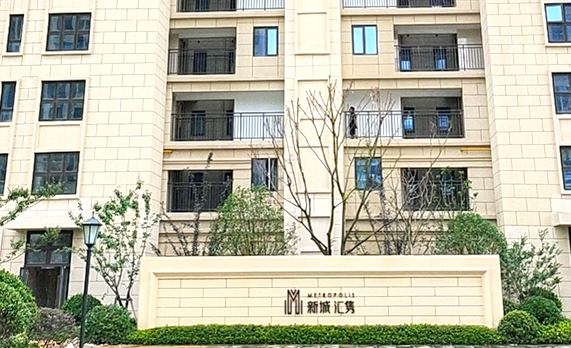 湖北武漢新城匯雋住宅項(xiàng)目鋅鋼欄桿工程